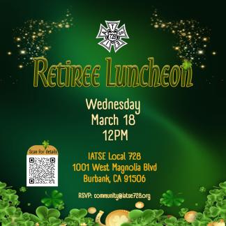Retiree Luncheon-March