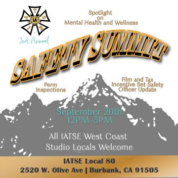 Safety Summit Sept 20