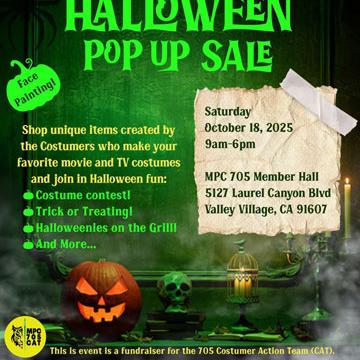705 Halloween Pop Up Sale