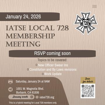 January Membership Meeting
