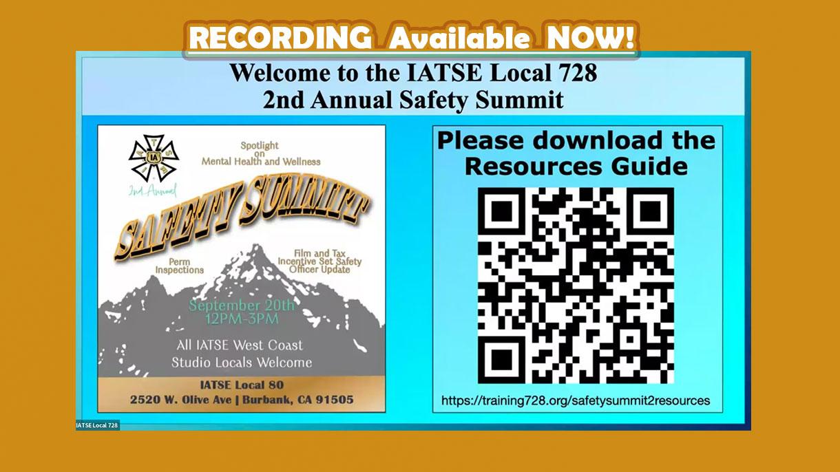 2nd Annual Safety Summit