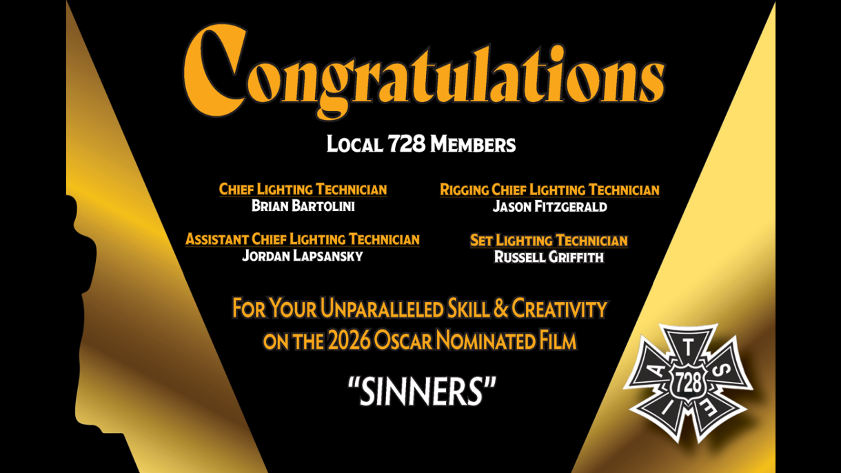 Sinners Lighting Crew Nomination