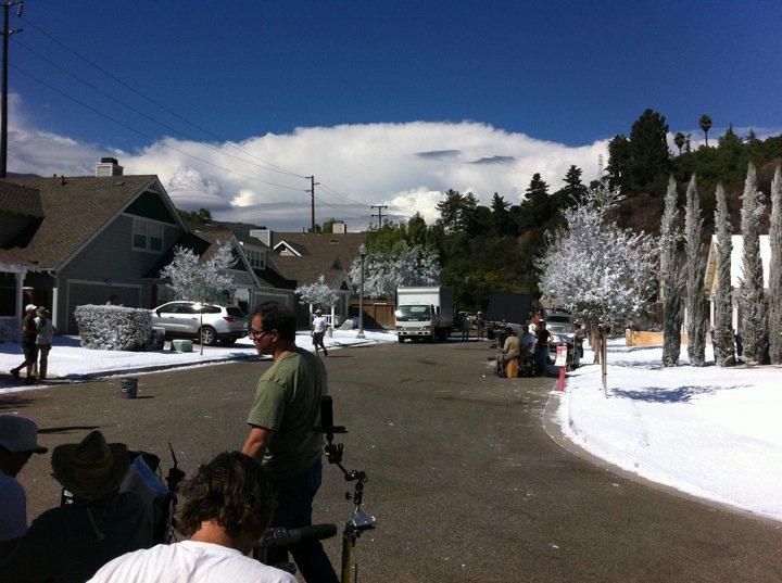 Season 5. Snow in September in Filmore. (Photo by Kelly Clear)
