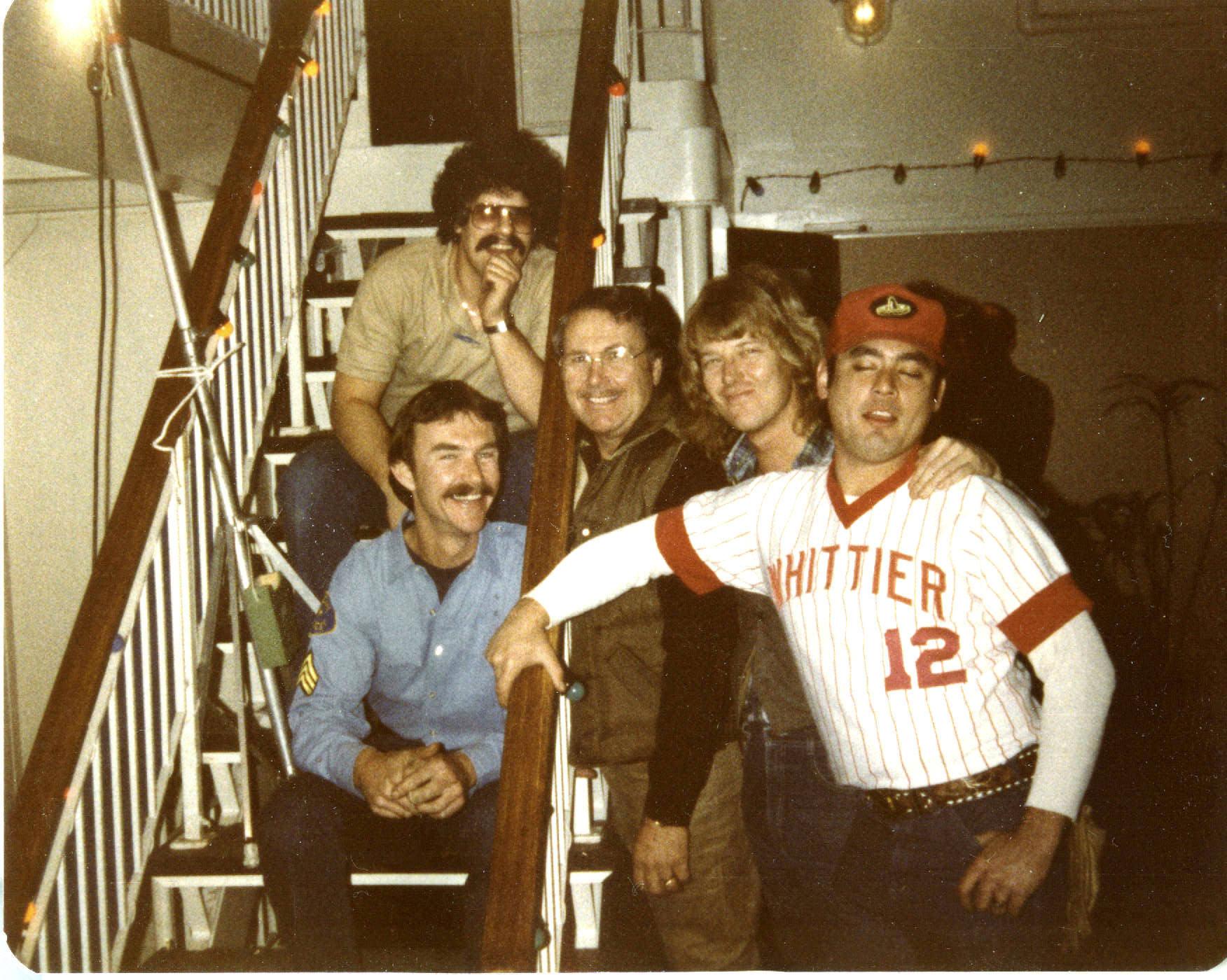 Gary Andersen(top), Drain Marshall(Gaffer), Reid Hassig, unidentified 728 member, &amp; Ismael Ruiz(Smiley) (photo by Gary Andersen)