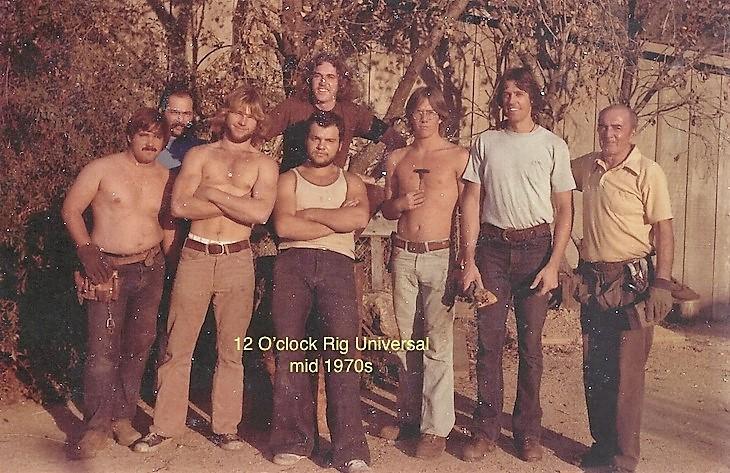 12 O&#039;Clock Rig Crew Universal Mid-1970&#039;s