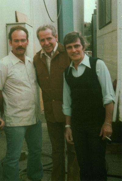 Jim Fine, John T. Lee, Ed Thompson, Universal TV Series, 1978 (Photo by Doug Mathias).