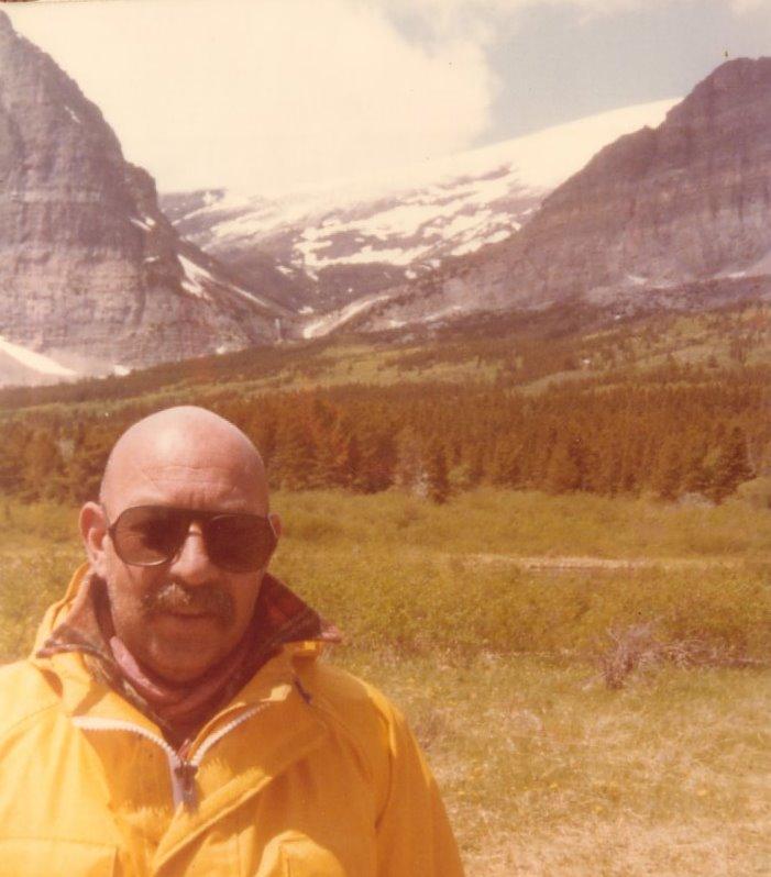 CLT Lee Heckler, West Glacier, Montana, 1980 (photo contributed by Jerry Posner)