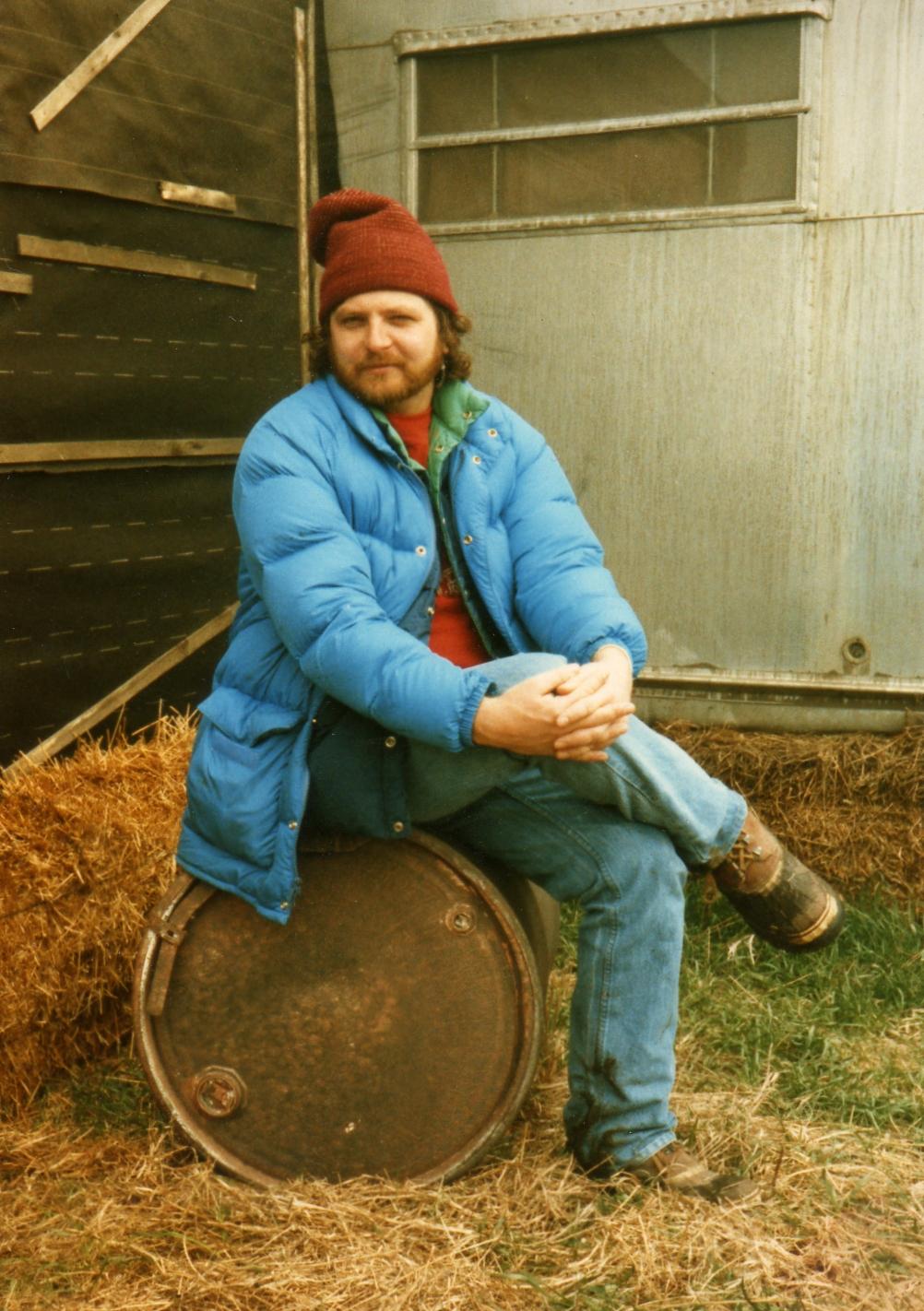 Steve Mathis, Lincoln, Nebraska, 1986 (Photo by Michael Everett)