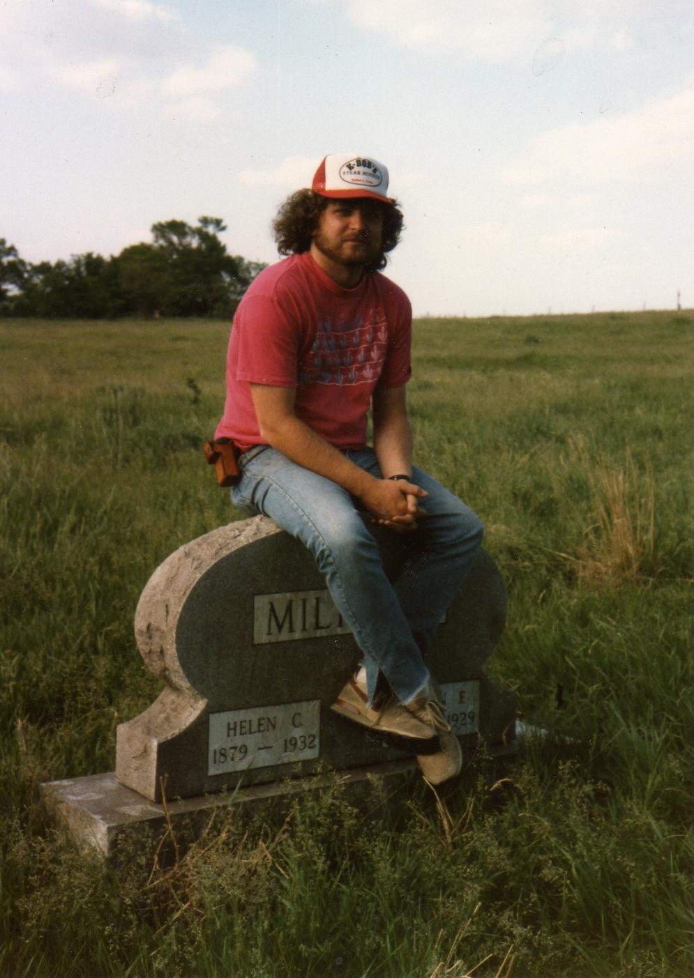 Steve Mathis, Lincoln, Nebraska, 1986 (Photo by Michael Everett)