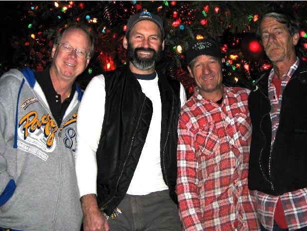 Paramount Christmas Scott McKnight, Mark Naples, Joe Fithian, Mike Greenlee (Photo by Karen Weilacher)