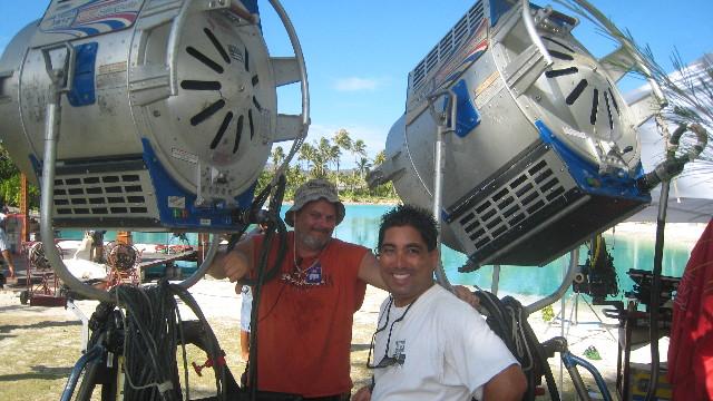 Mike Tolochko, Tommy Dangcil, Bora Bora, French Polynesia, 2009 (Photo by Bauman Crew)