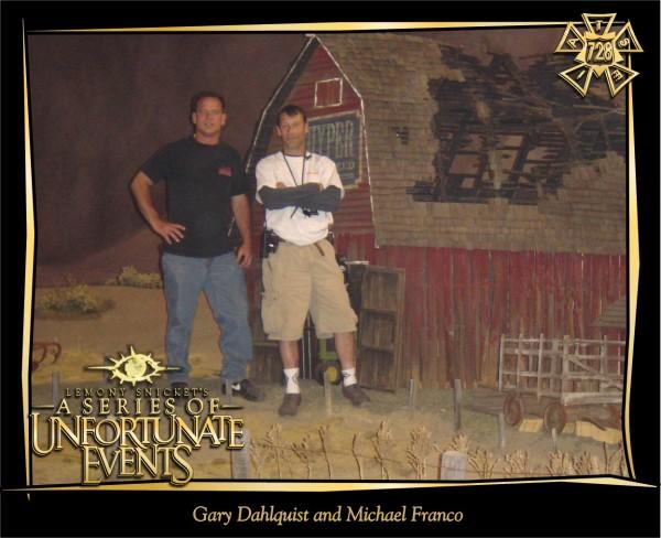 Gary Dahlquist Rigging Gaffer, &amp; Michael Franco
