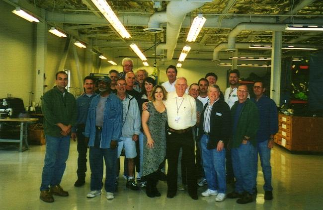 Mike Coultas Retirement Party, Warner Brothers Set Lighting Dept., May 8, 2003 (photo by Doug Mathias)