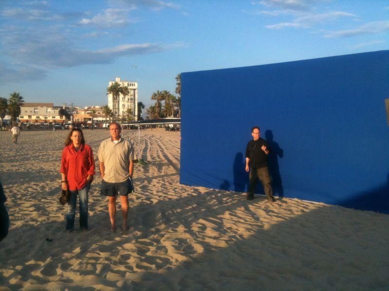 Blue Screen - Venice Beach, 2012