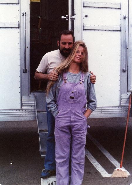 Earl Williman, Jr. (the Badger) w/ Kim Basinger, circa 1970&#039;s, (photo by Earl Williman, Jr)