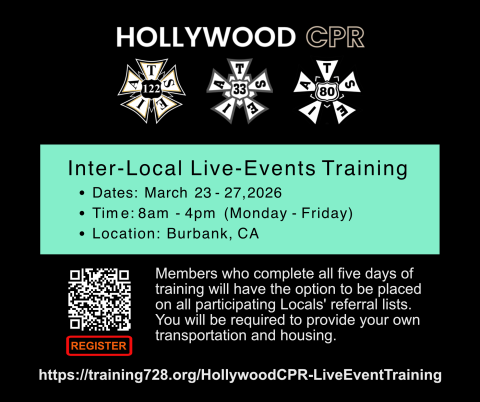 Hollywood CPR Live Event Training