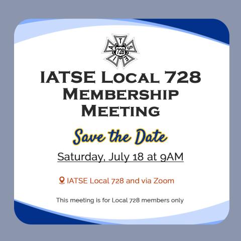 July Meeting