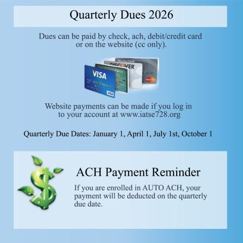 Quarterly Dues