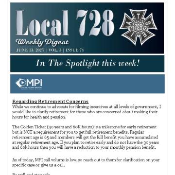 Weekly Digest Issue 74 Cover